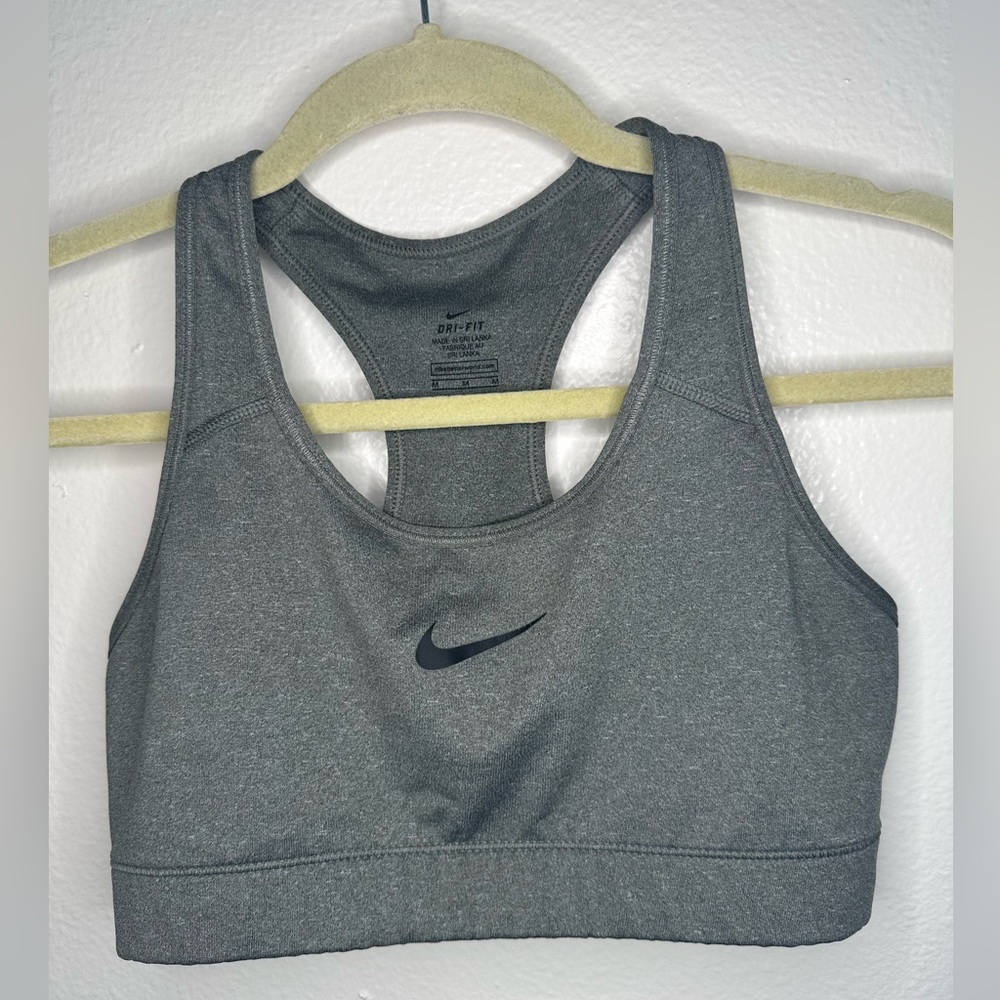 Nike Grey Sports Bra